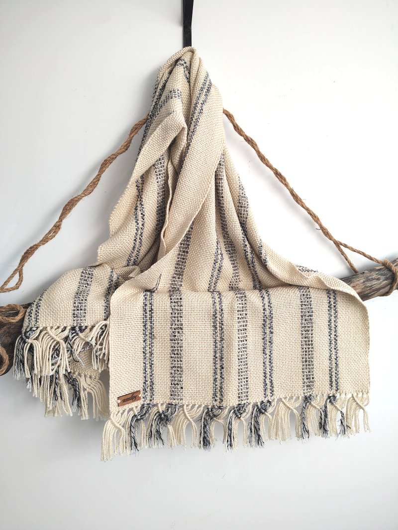 Pashminas tejidas en telar Chiway artesanales